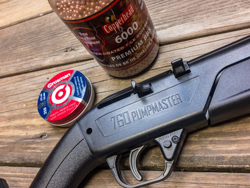 Pellets or BBs? With the Crosman 760 Pumpmaster you don't have to decide.