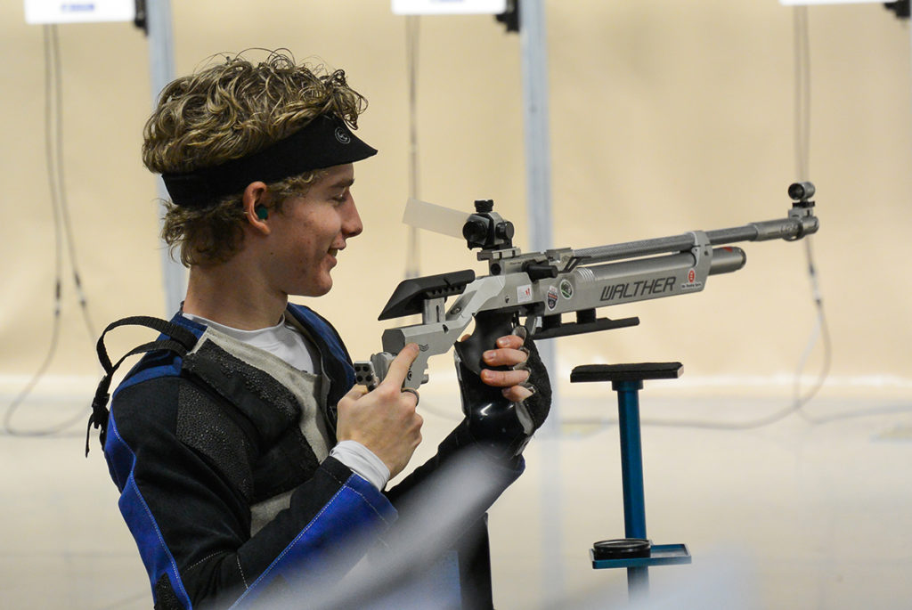 Over 360 junior athletes competed in Ohio and Alabama in the air rifle event.