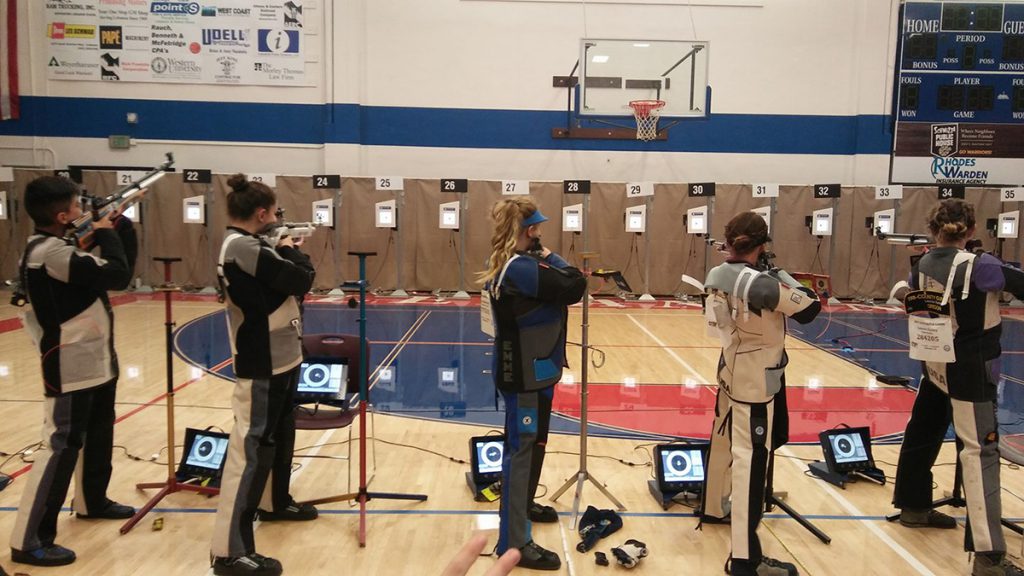 The week-long camps are a mix of verbal teaching in groups and hands-on training on the firing line.