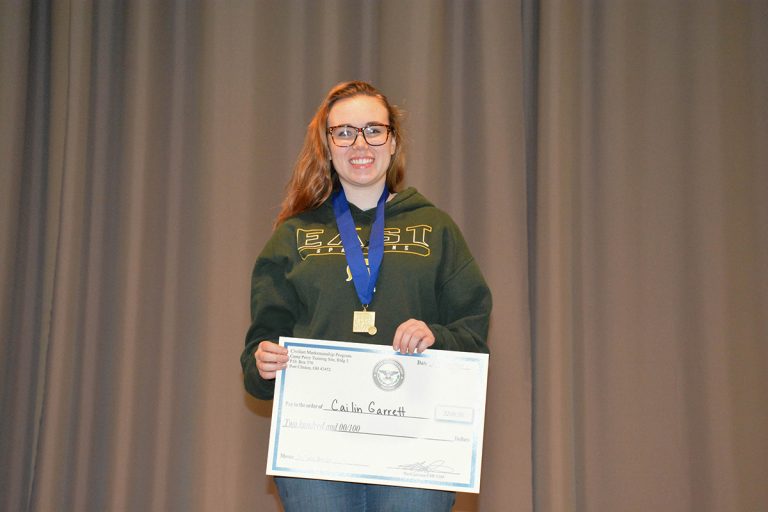Cailin Garrett was the overall winner of the sporter 3x20 competition by 30 points.