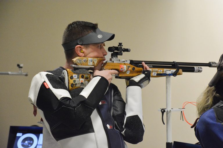 Matthew Rawlings led the 60 Shot rifle match and is still the reigning champion of the Camp Perry Open Super Final.