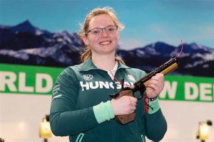 Veronika Major became the most successful athlete of the 2019 ISSF World Cup in New Delhi, today, as she won her second medal in two days.