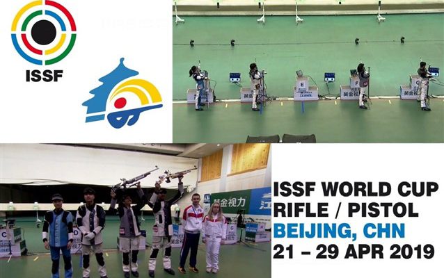 Ruxuan Liu and Haoran Yang from the People's Republic of China and Yulia Karimova and Grigorii Shamakov from the Russian Federation won Silver and Bronze Medals respectively in the 10m Air Rifle Mixed final.