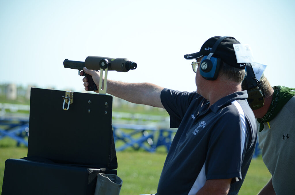 Jeffrey Wehner also competed at the 2018 National Pistol Matches.