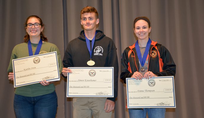 Top seniors in the CMP Regional Matches are also awarded CMP Scholarships.