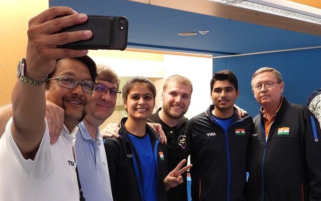 Manu Bhaker and Chaudhary Saurabh extended India’s winning streak in the last final of ISSF World Cup in Munich when they triumphed in the 10m Air Pistol Mixed Team match.