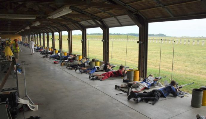 The camp features both smallbore and air rifle education on and off the firing line.