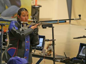 Junior Emme Walrath fired the overall score in the International Rifle Match at Camp Perry.