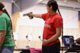 Suman Sanghera was the overall junior athlete in the 60 Shot Junior Pistol competition.