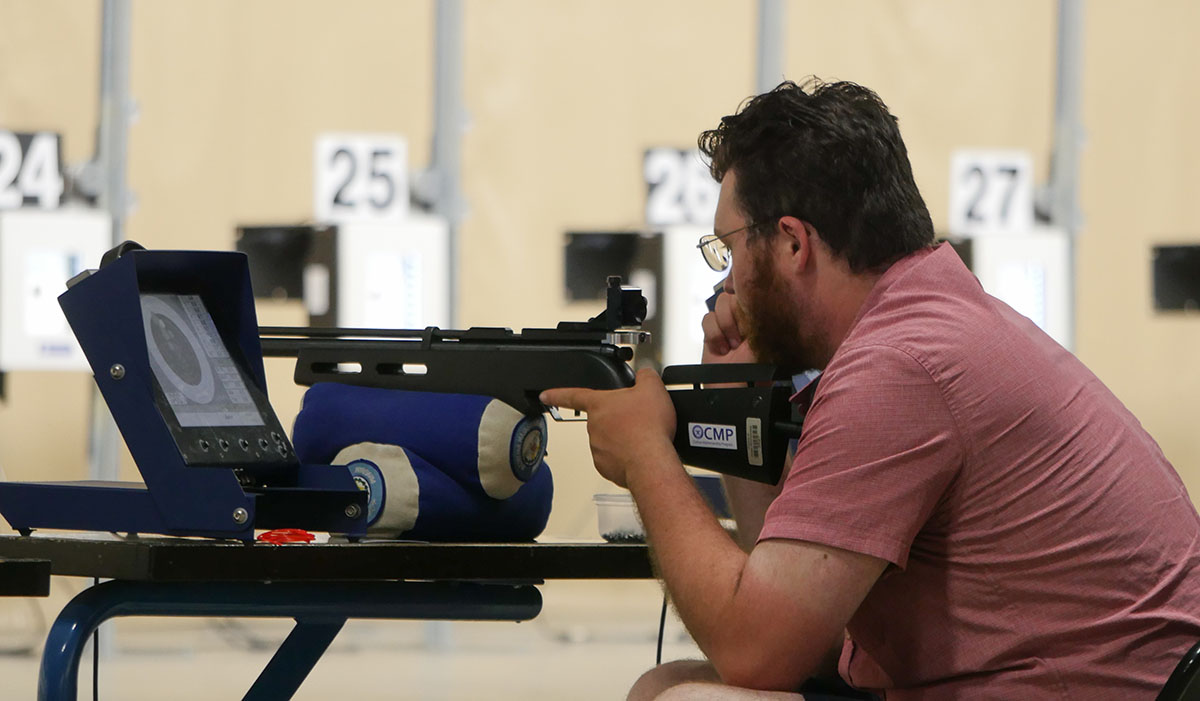 The Bench League events allow competitors to fire from a fixed position.