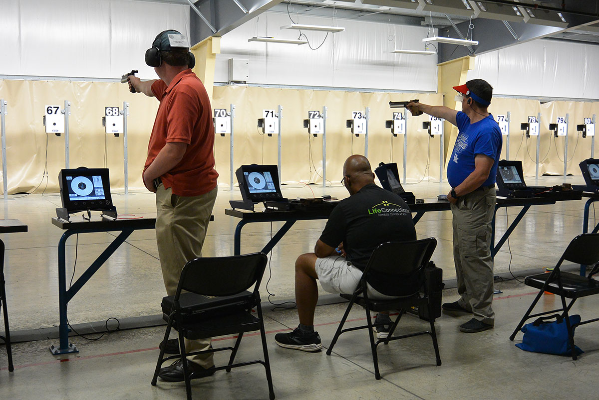 The National Air Gun events include both air rifle and air pistol competitions.