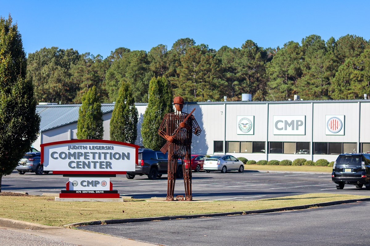 The event will take place at the Judith Legerski CMP Competition Center in Anniston, Alabama, shown here, and the Gary Anderson CMP Competition Center in Port Clinton, Ohio.