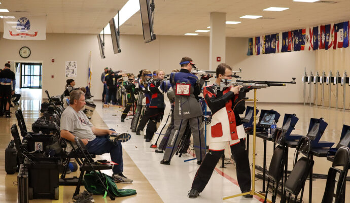 The Monthly Air Gun Matches feature 3x20 air rifle and international-style air rifle and air pistol matches for adults and juniors.