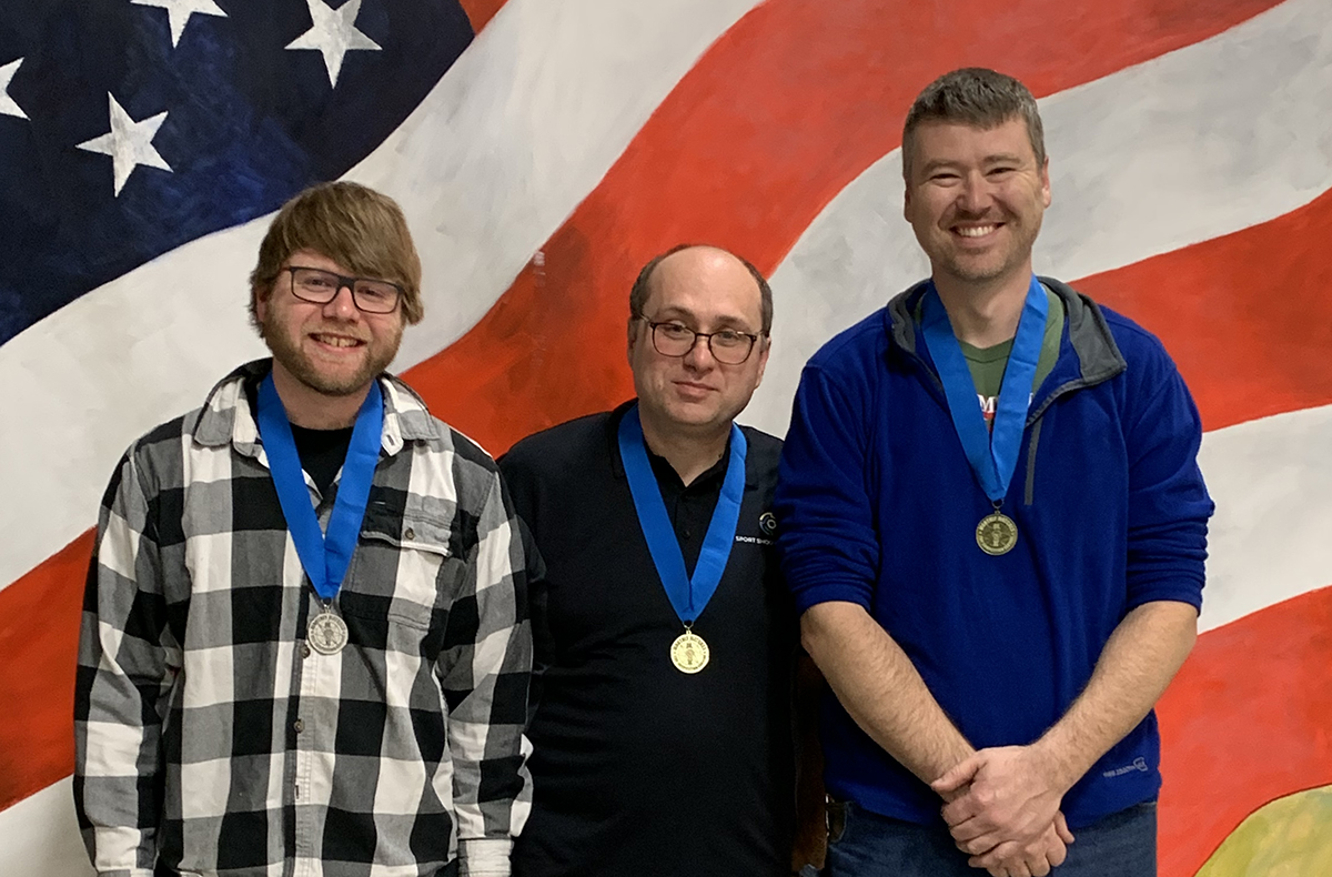 The Port Clinton Pistol medal winners were Blaine Simpson, Christopher Chisolm and Matthew Lemmon.