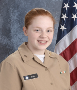 Cadet Petty Officer 3rd Class Jordyn Durr was killed by a drunk driver in August 2013.