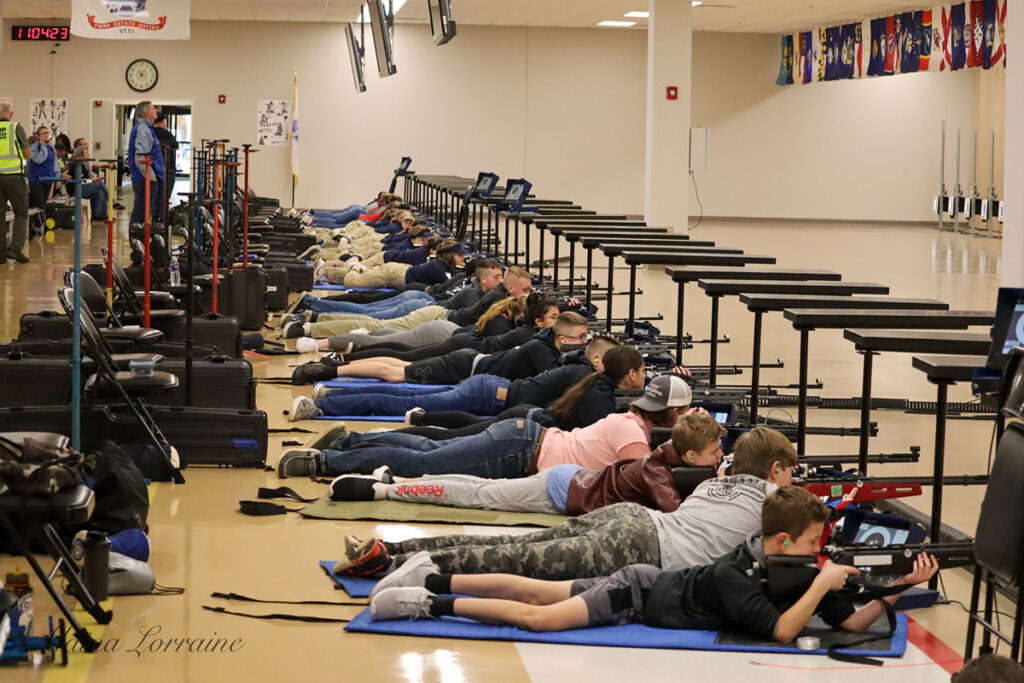 The Gary Anderson Invitational features firing at three positions: prone, standing and kneeling.