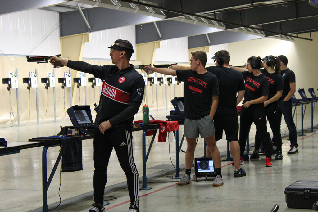 Monthly Matches include a qualification round and finals on the range.