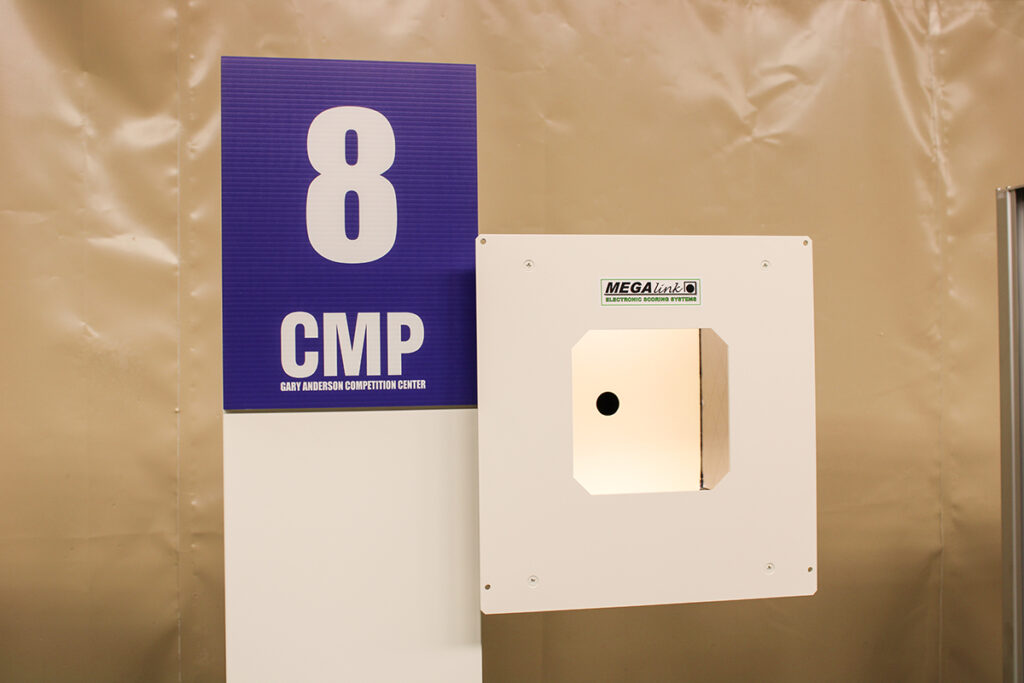 The CMP installed new Megalink air gun targets in November and December.