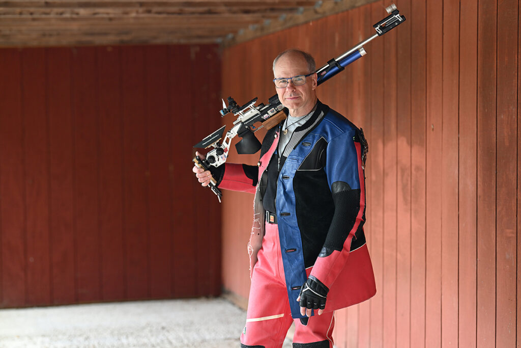 Paul has been a lifelong marksmanship athlete in both air rifle and smallbore.