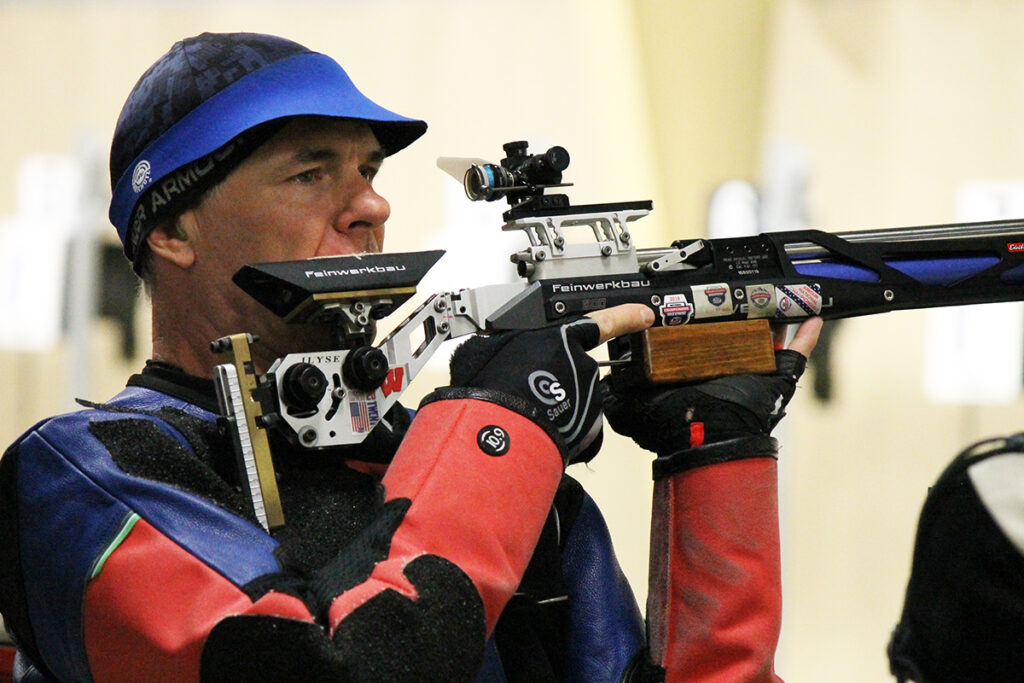 Paul Borthwick competes regularly in CMP’s Monthly Air Gun Matches at Camp Perry.